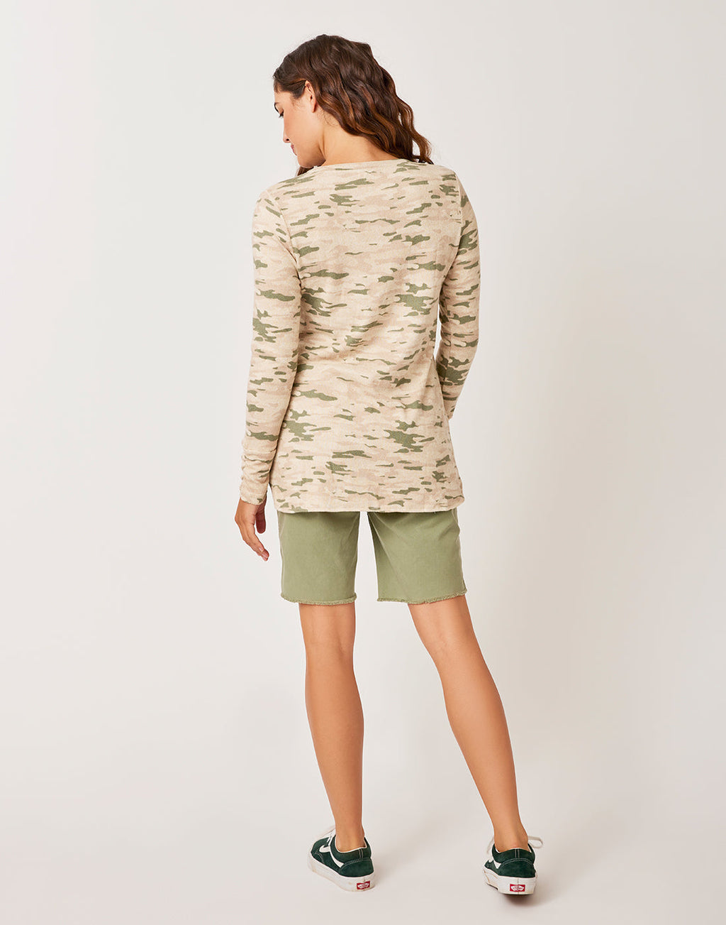 Chelsea Top: Birch Camo