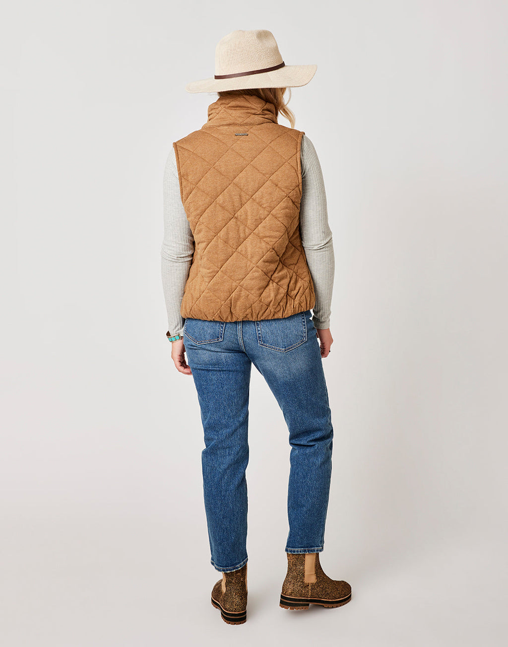 Betty Vest: Cocoa Heather