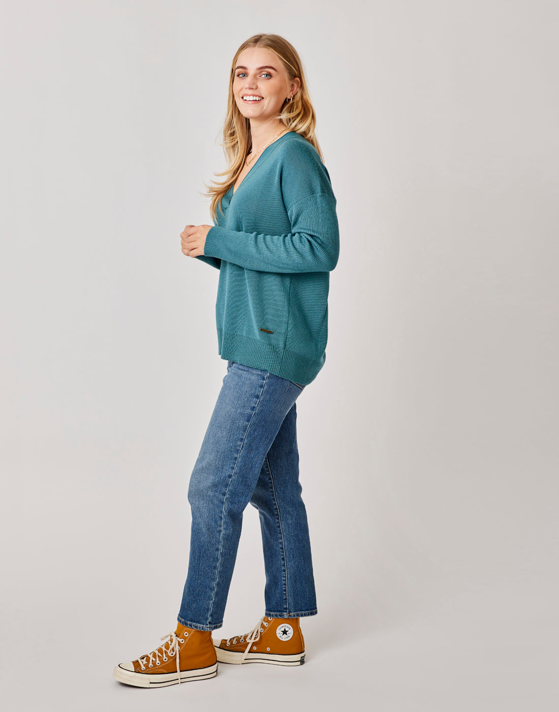 Aurora Sweater: Hydro