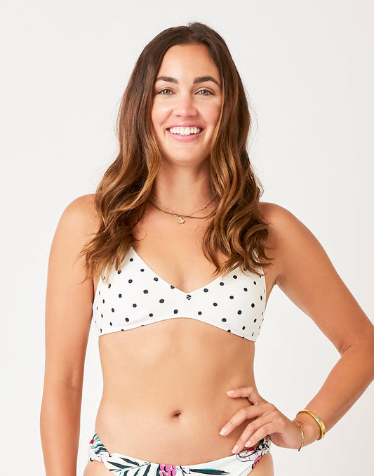 Tamarindo Top: Cloud Polka Dot