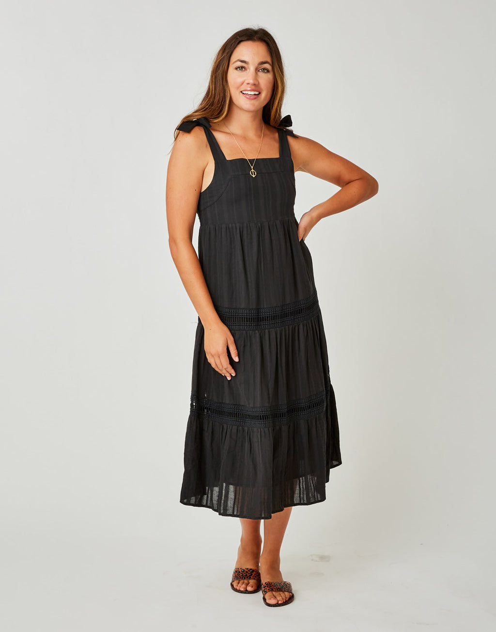 Kiera Dress: Black