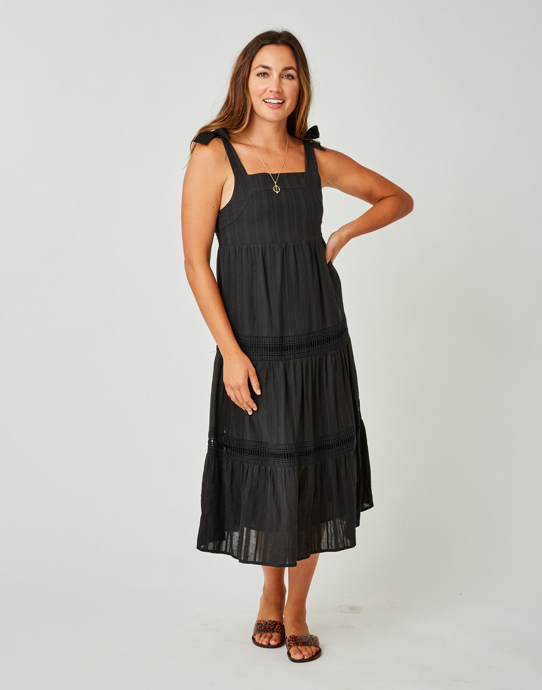 Kiera Dress: Black