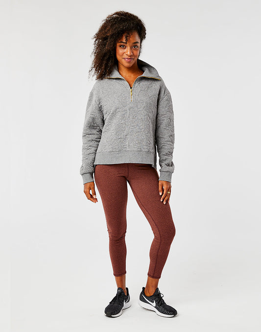 Pomona Pull Over: Pewter Heather