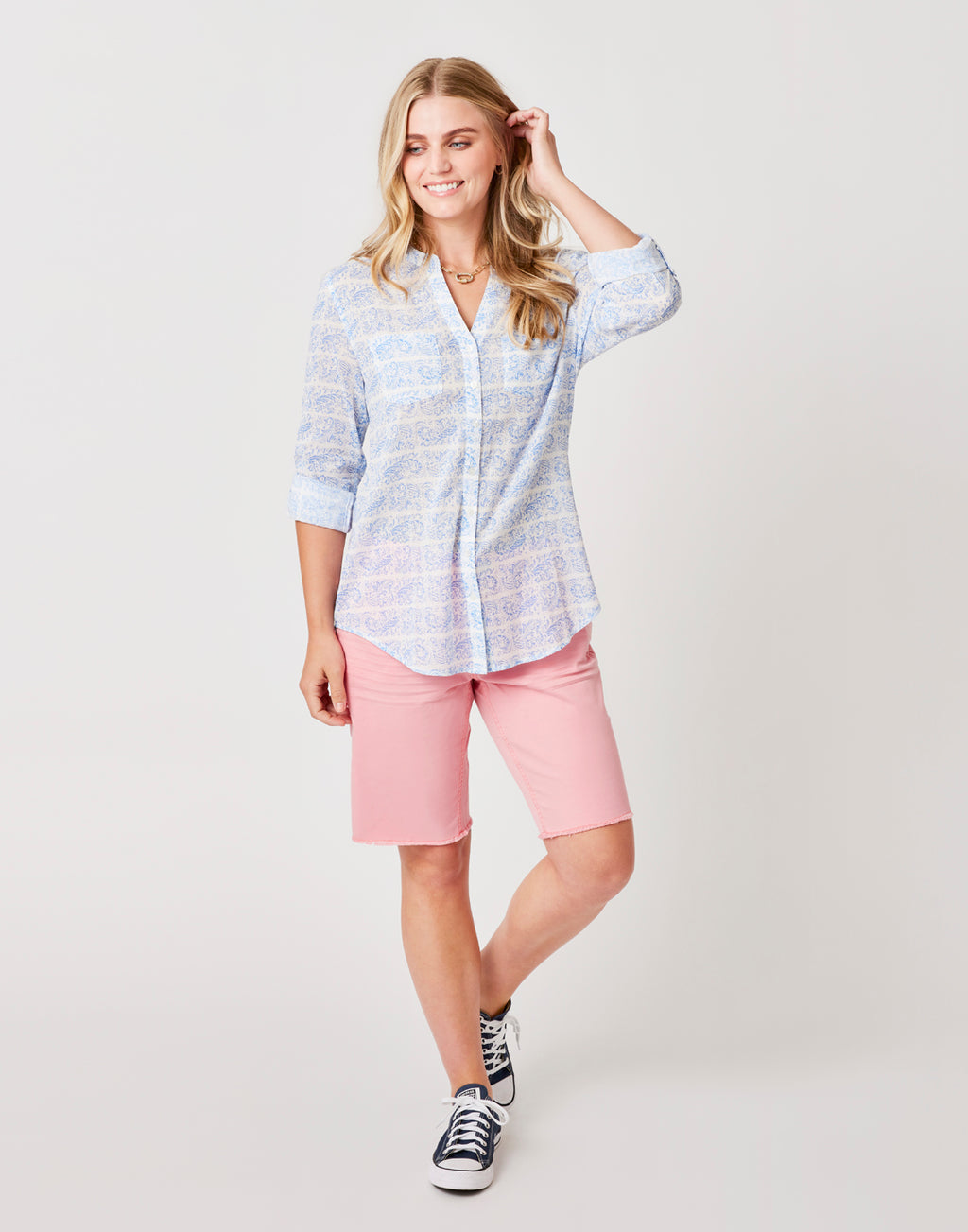Dylan Guaze Tunic