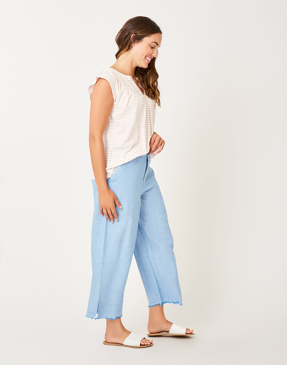 Blake Pant: Lt. Royal Chambray