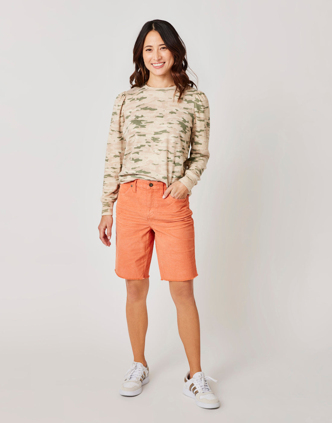Naomi Sweatshirt: Birch Camo