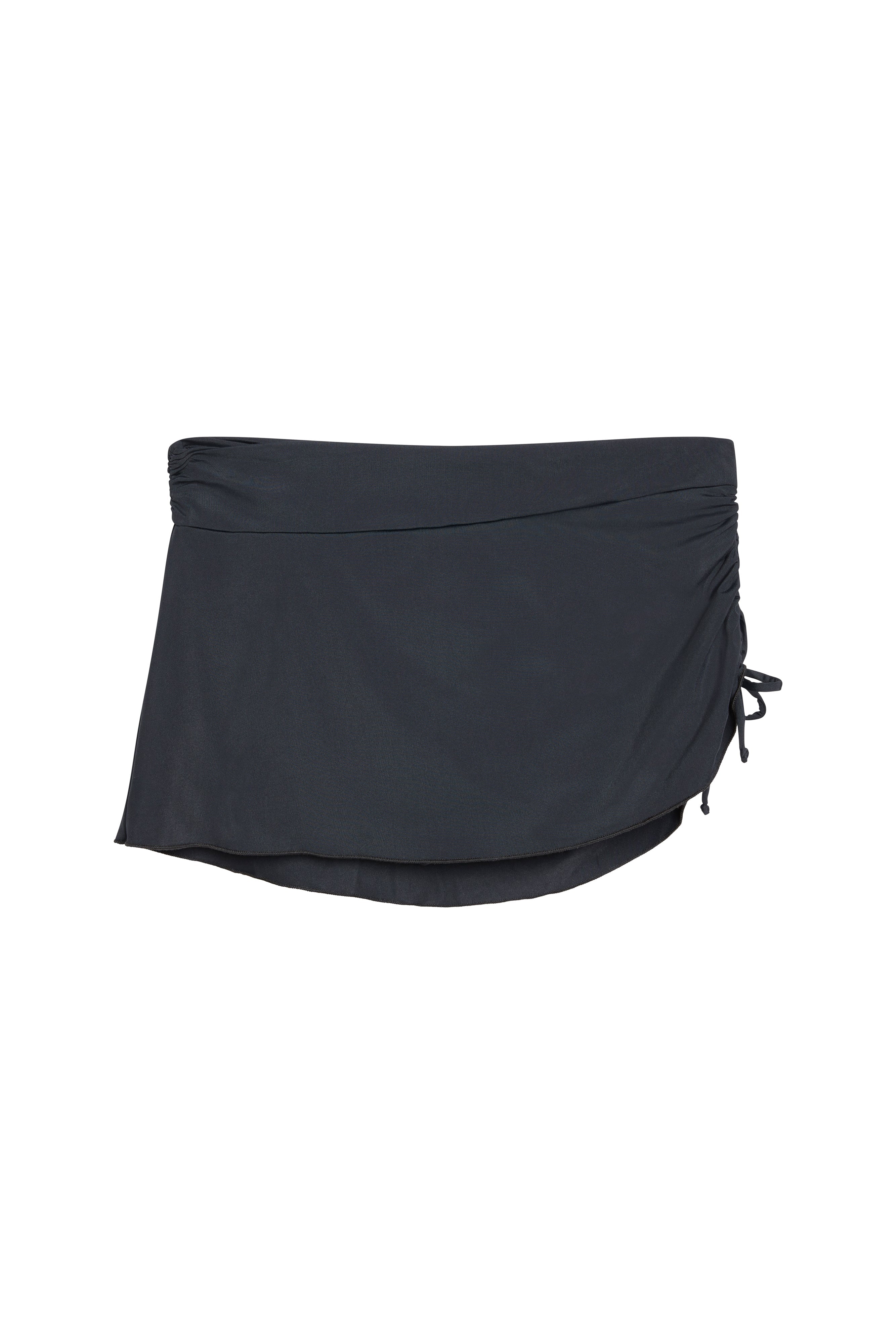 Hoku Swim Skirt : Black