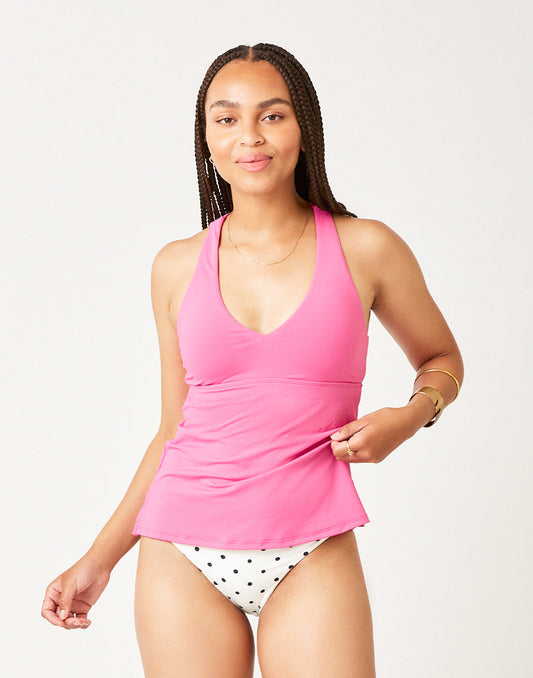 La Jolla Tankini: Fuchsia