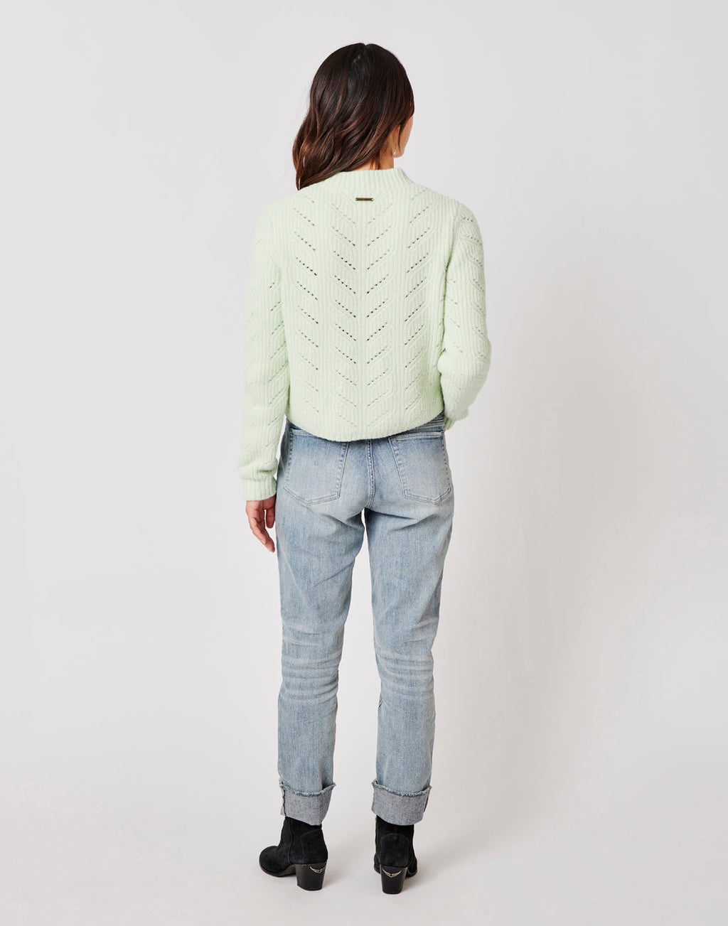 Monroe Sweater: Frost Heather