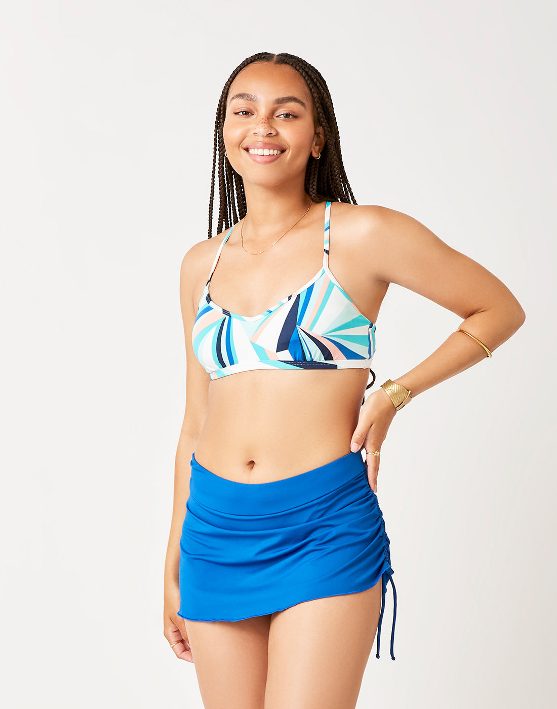 Hoku Swim Skirt: Royal Blue