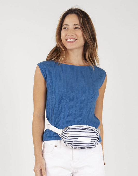 Henrietta Hip Pack: Dash Stripe - FINAL SALE