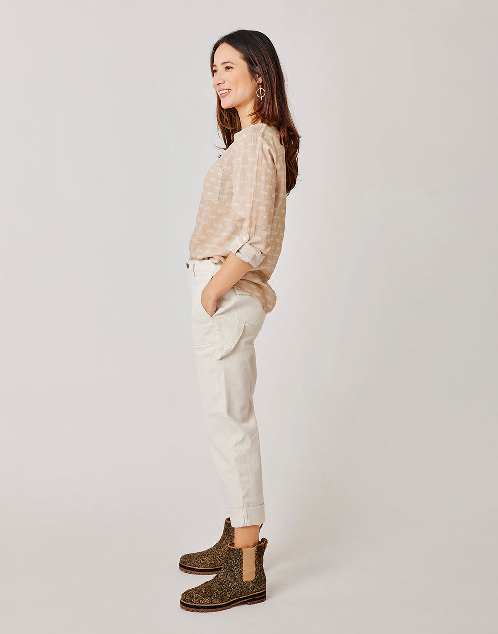 Corey Pant: Birch Stripe