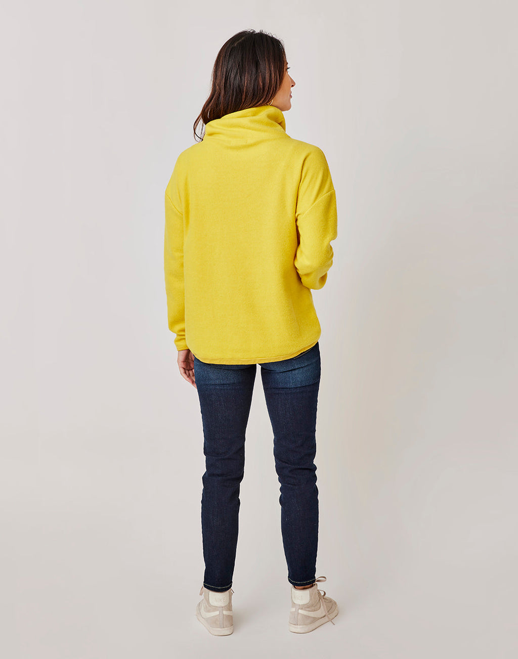 Rowayton Cowl Neck: Mustard