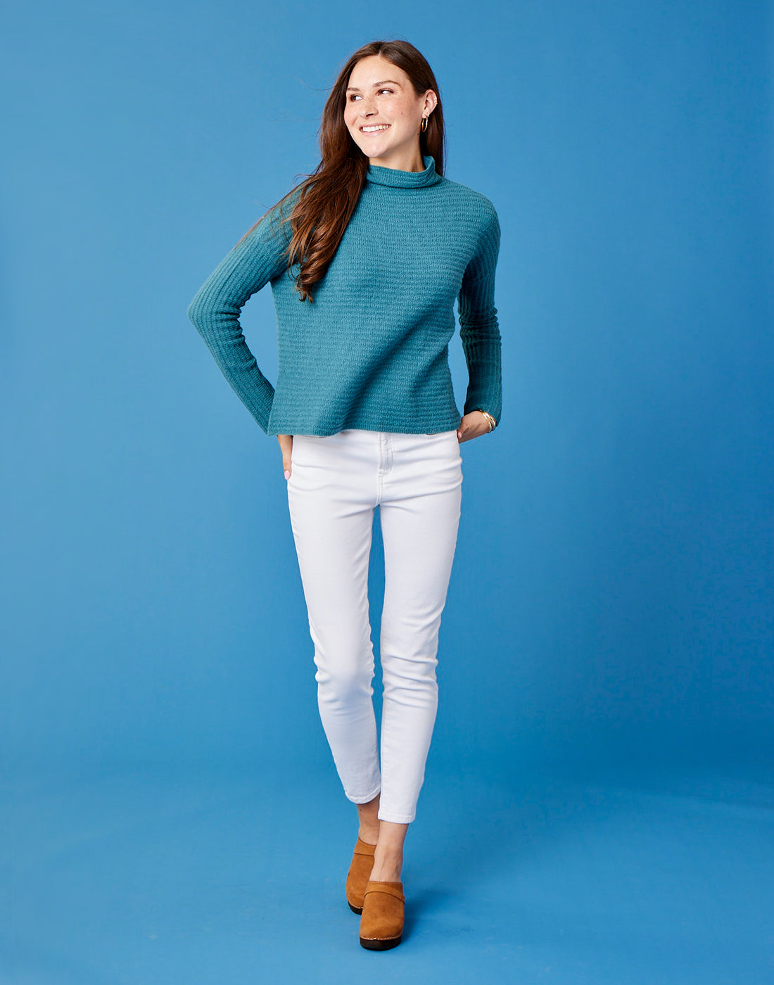 Livia Sweater: Hydro
