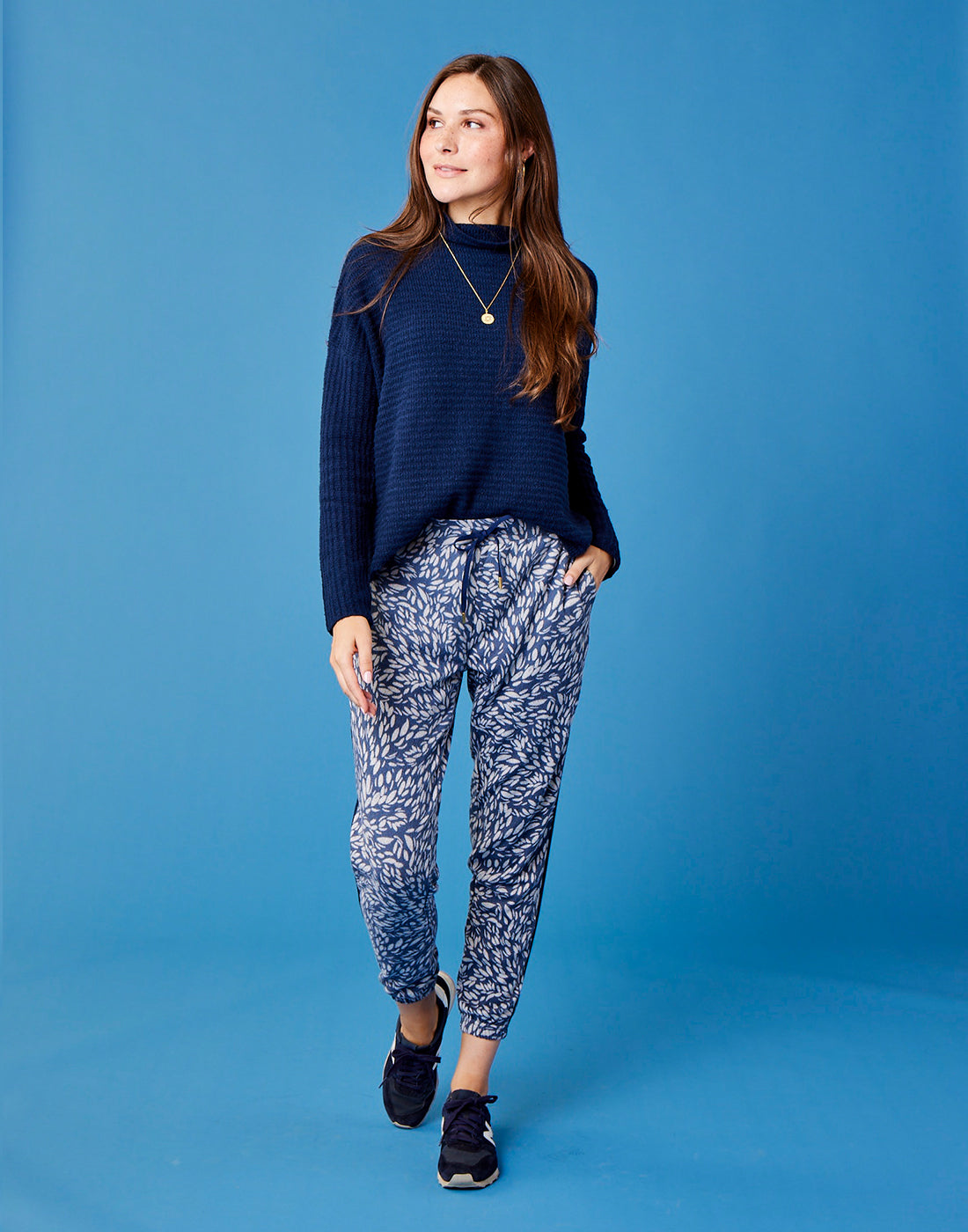 Livia Sweater: Navy