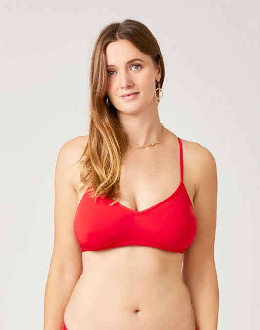 Stinson Top: Hot Red