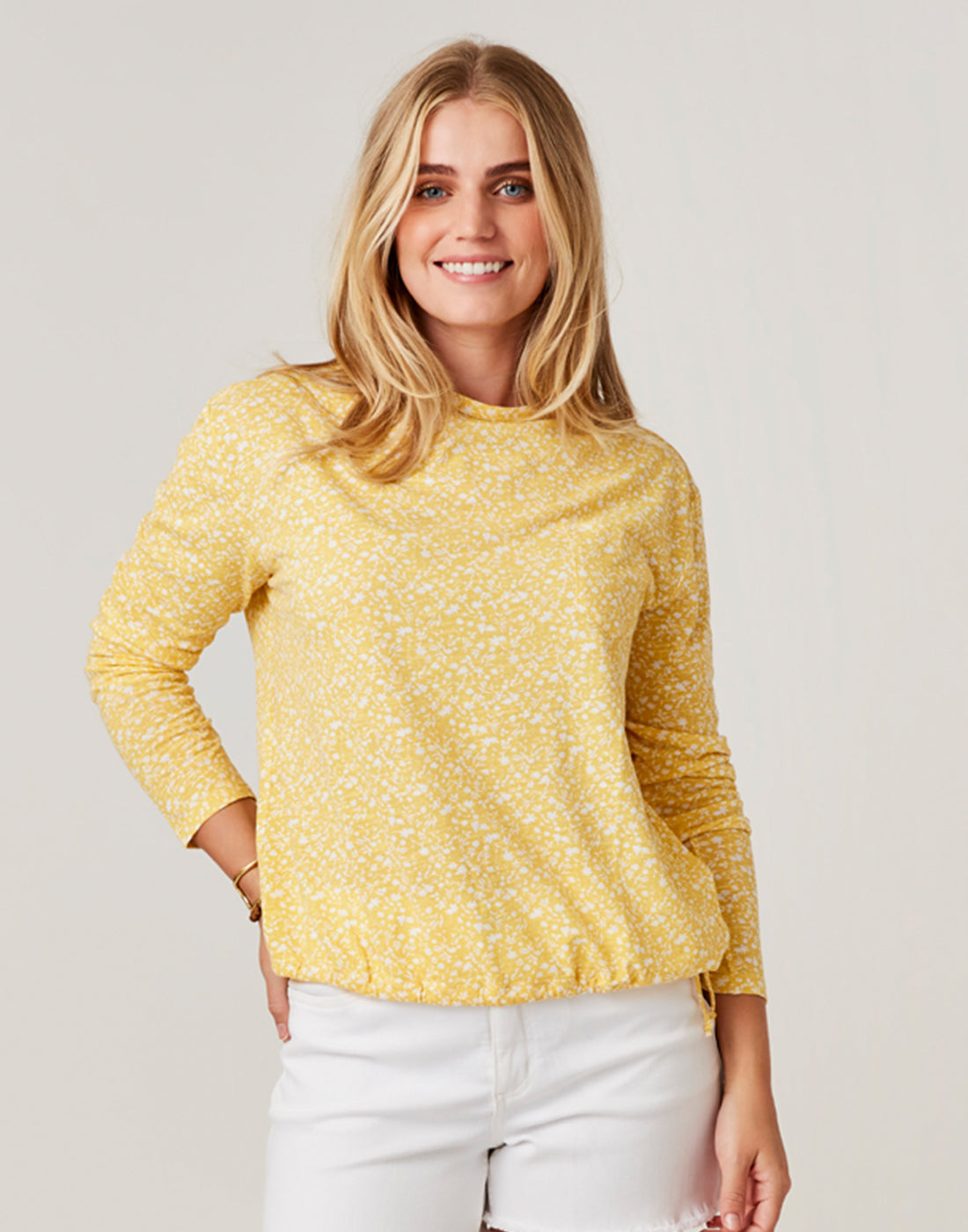 Lorena Top: Yellow Kodiak