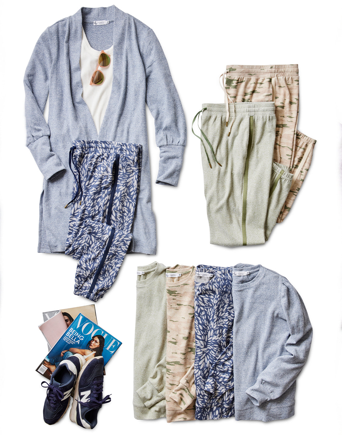 Naomi Sweatshirt: Olive Heather