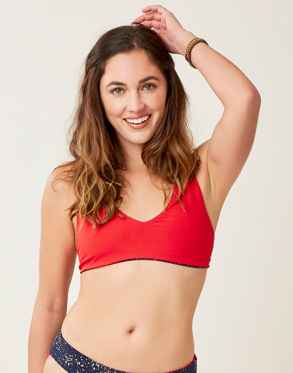 La Jolla Reversible Top: Geneva/Rosella - FINAL SALE