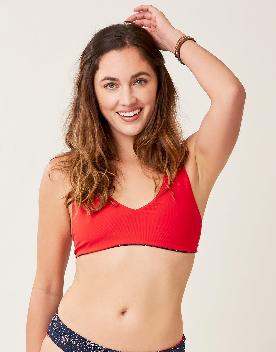 La Jolla Reversible Top: Geneva/Rosella - FINAL SALE