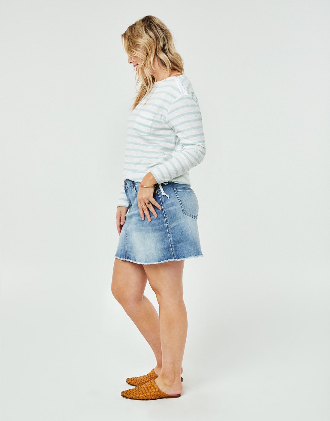 Maui Skirt : Beach Blue