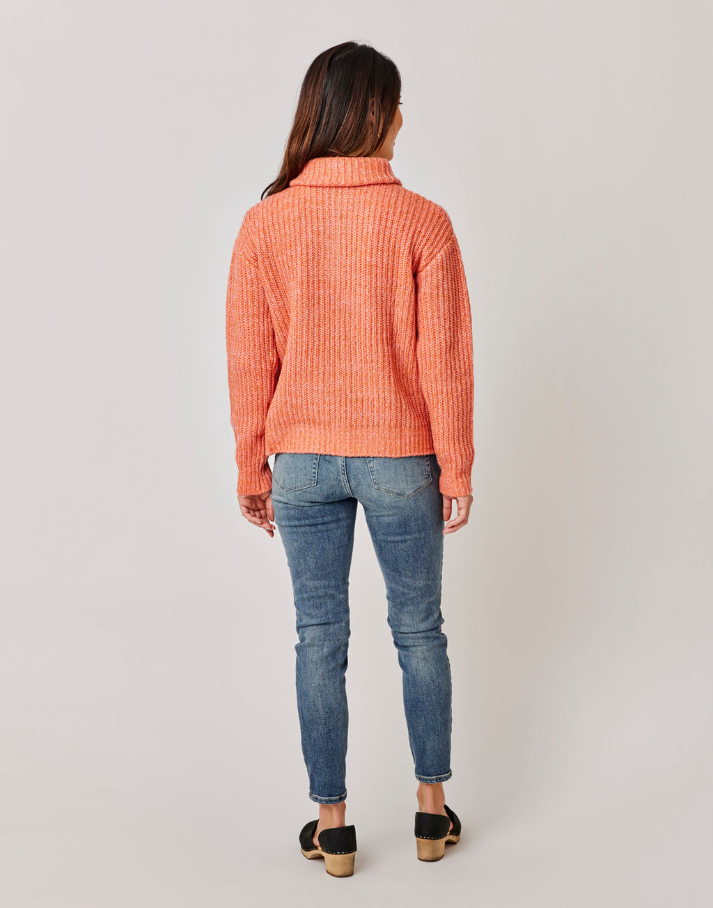 Brookline Zip: Terracotta Heather