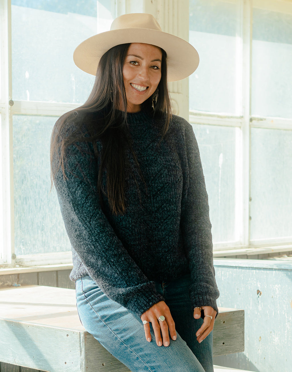 Monroe Sweater: Black Heather