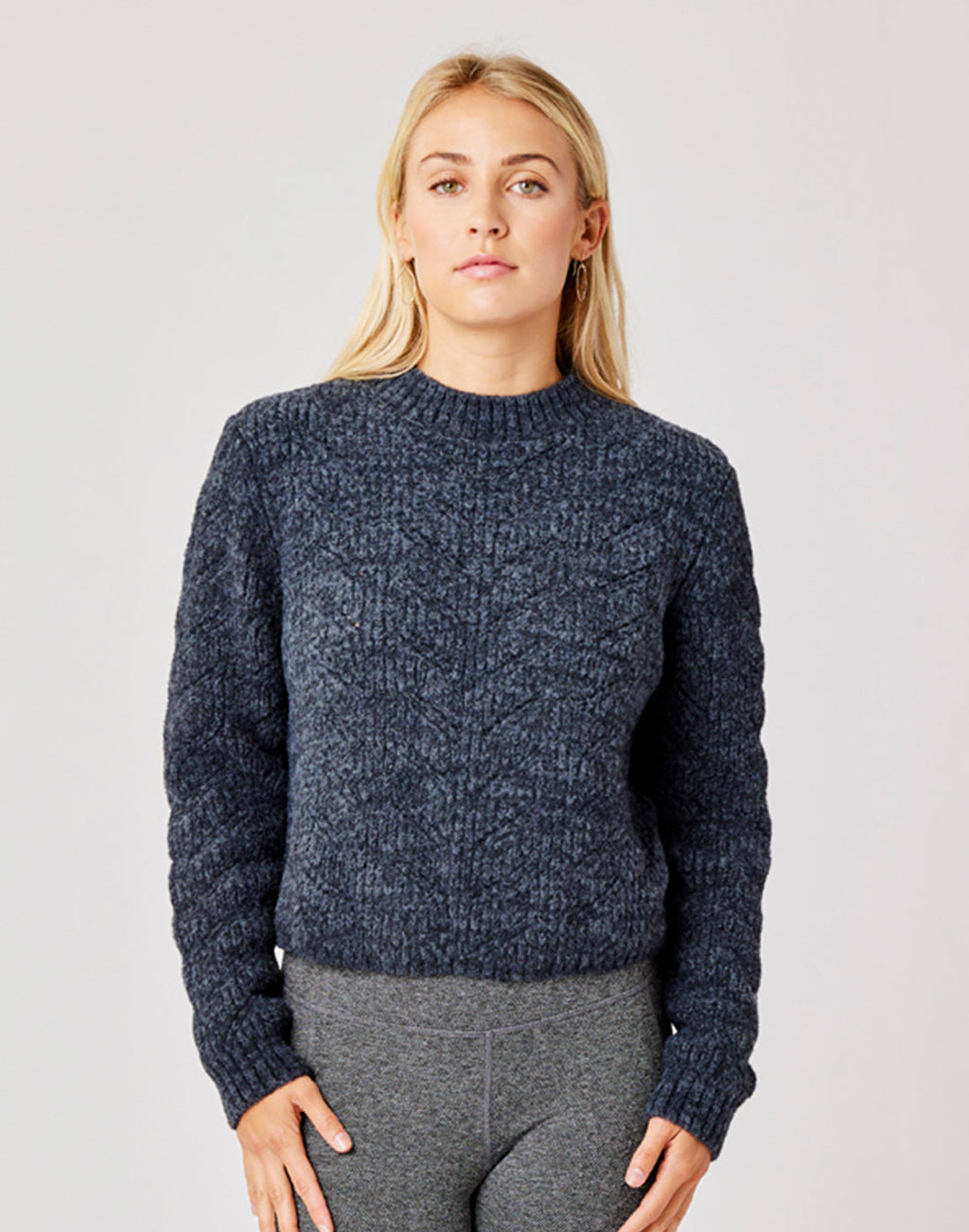 Monroe Sweater: Black Heather