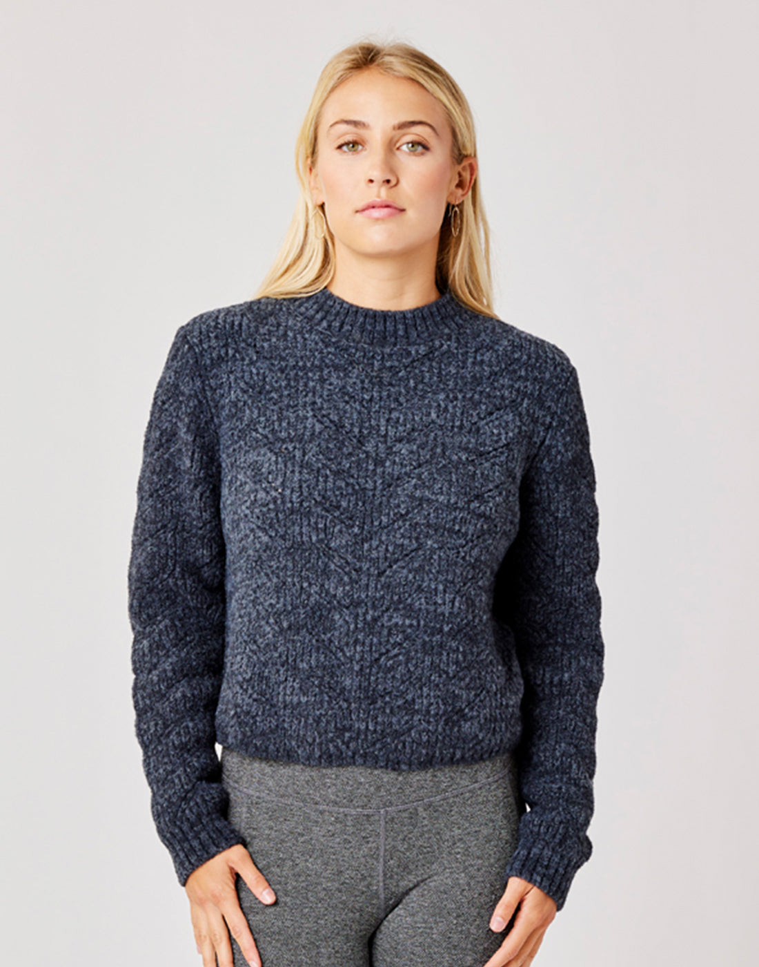 Monroe Sweater: Black Heather