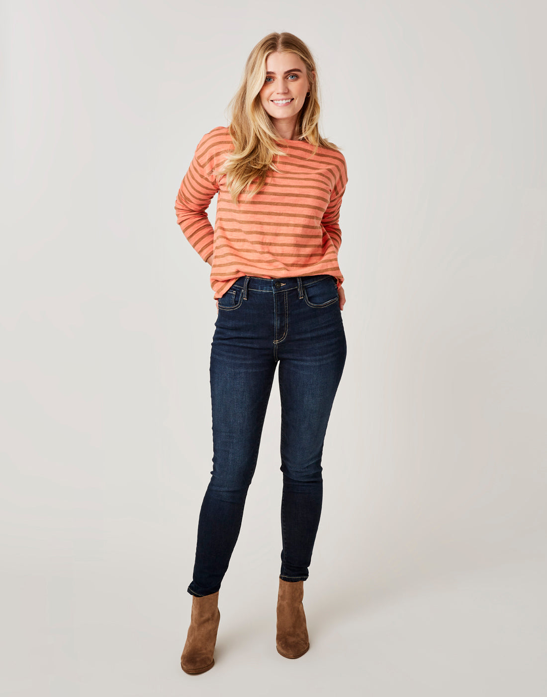 Skyler Skinny Jean: Dark Rinse