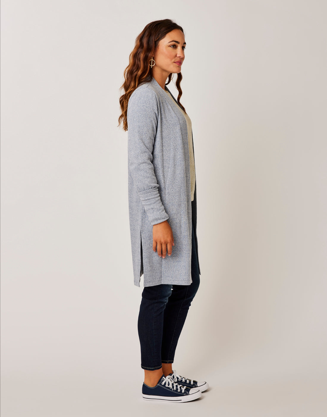 Essential Topper: Navy Heather
