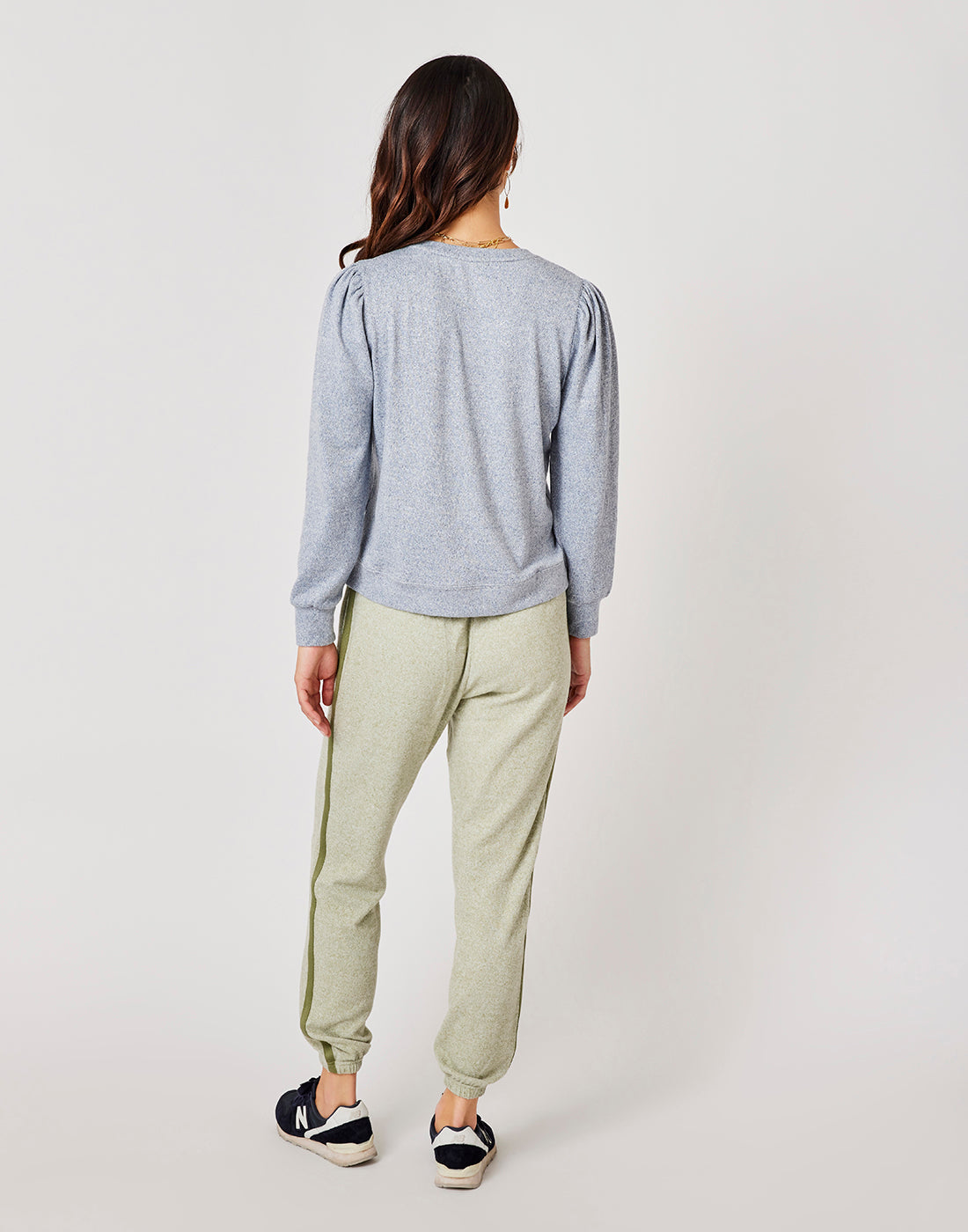 Chelsea Jogger: Olive Heather