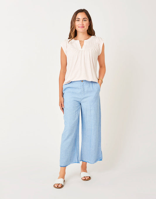 Blake Pant: Lt. Royal Chambray