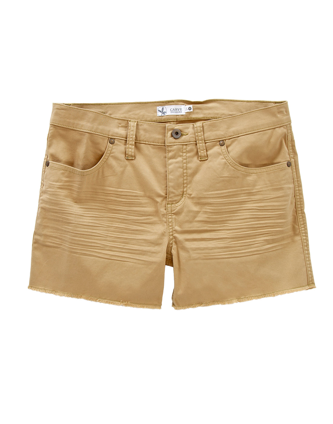 Oahu 4" Twill Short: Cumin