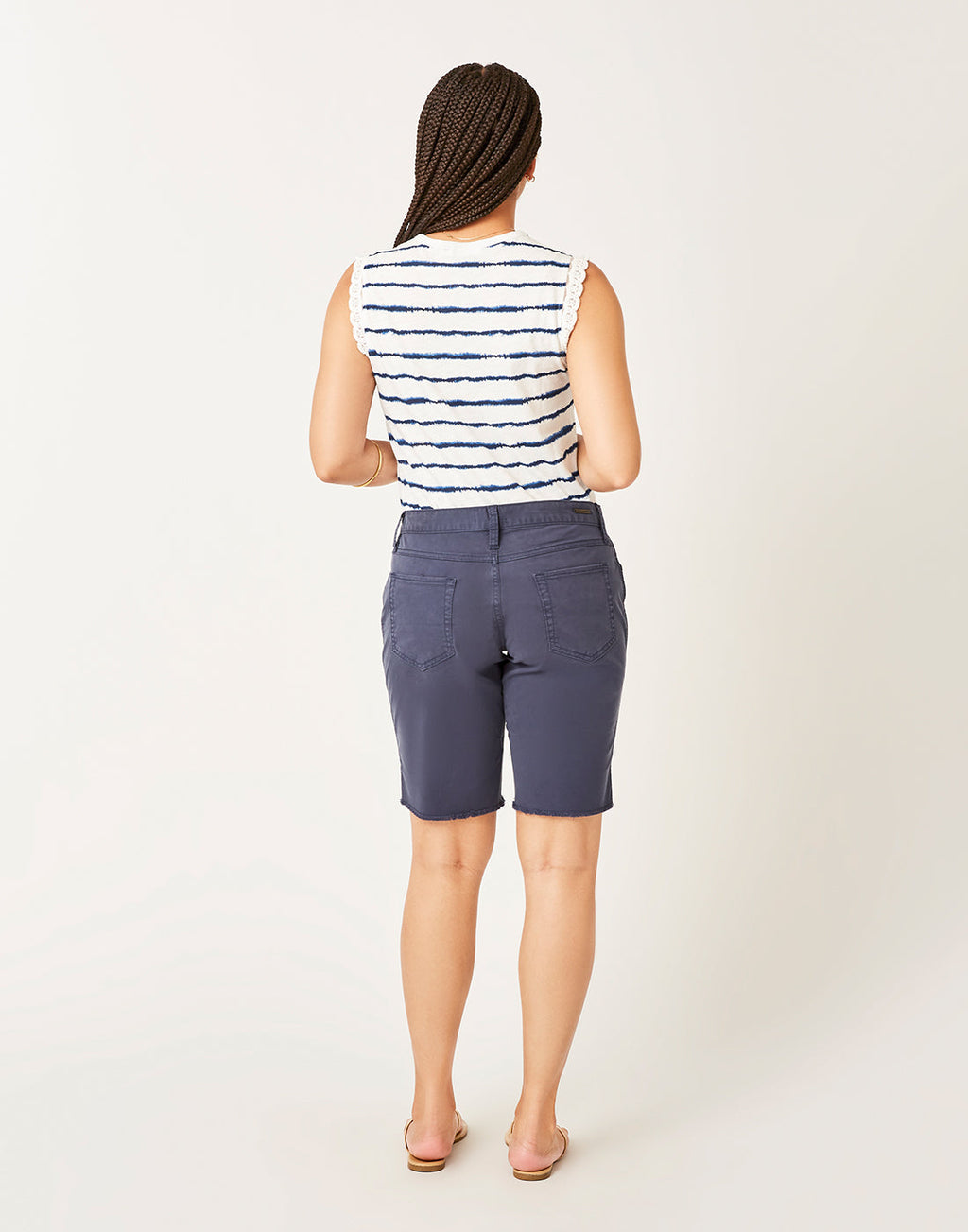 Oahu 10" Twill Short: Navy