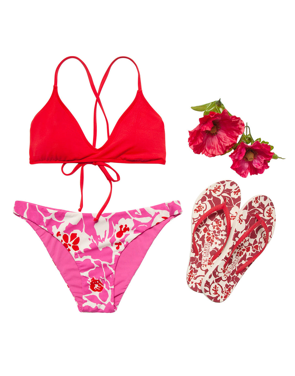 Becca by Freewaters Flip Flop: Orchard