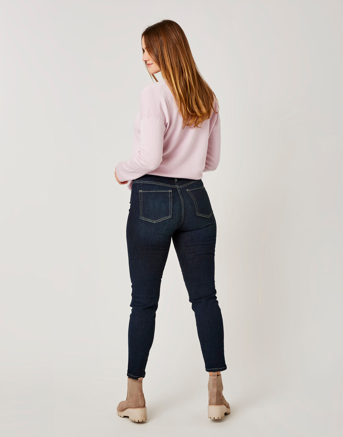 Skyler Skinny Jean: Dark Rinse