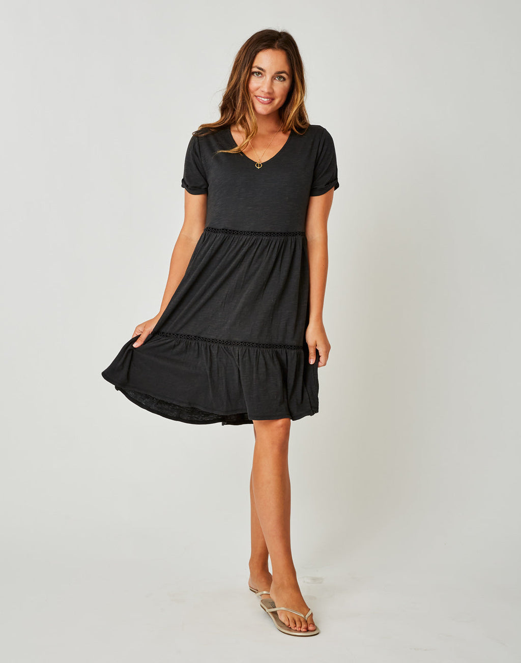 Gemma Dress: Black