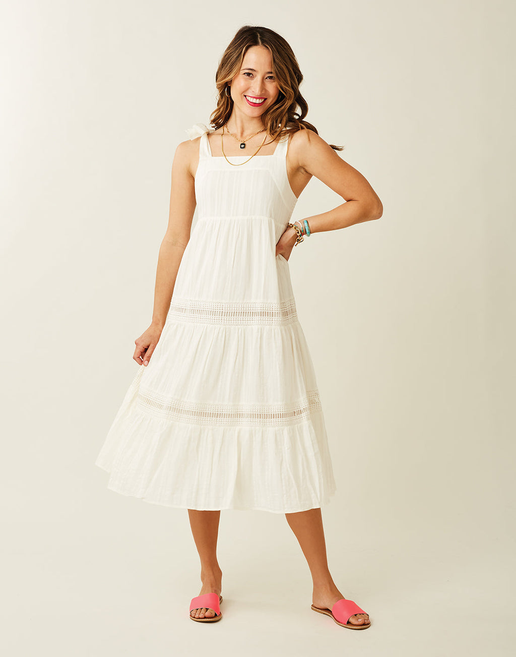 Kiera Dress: Cloud