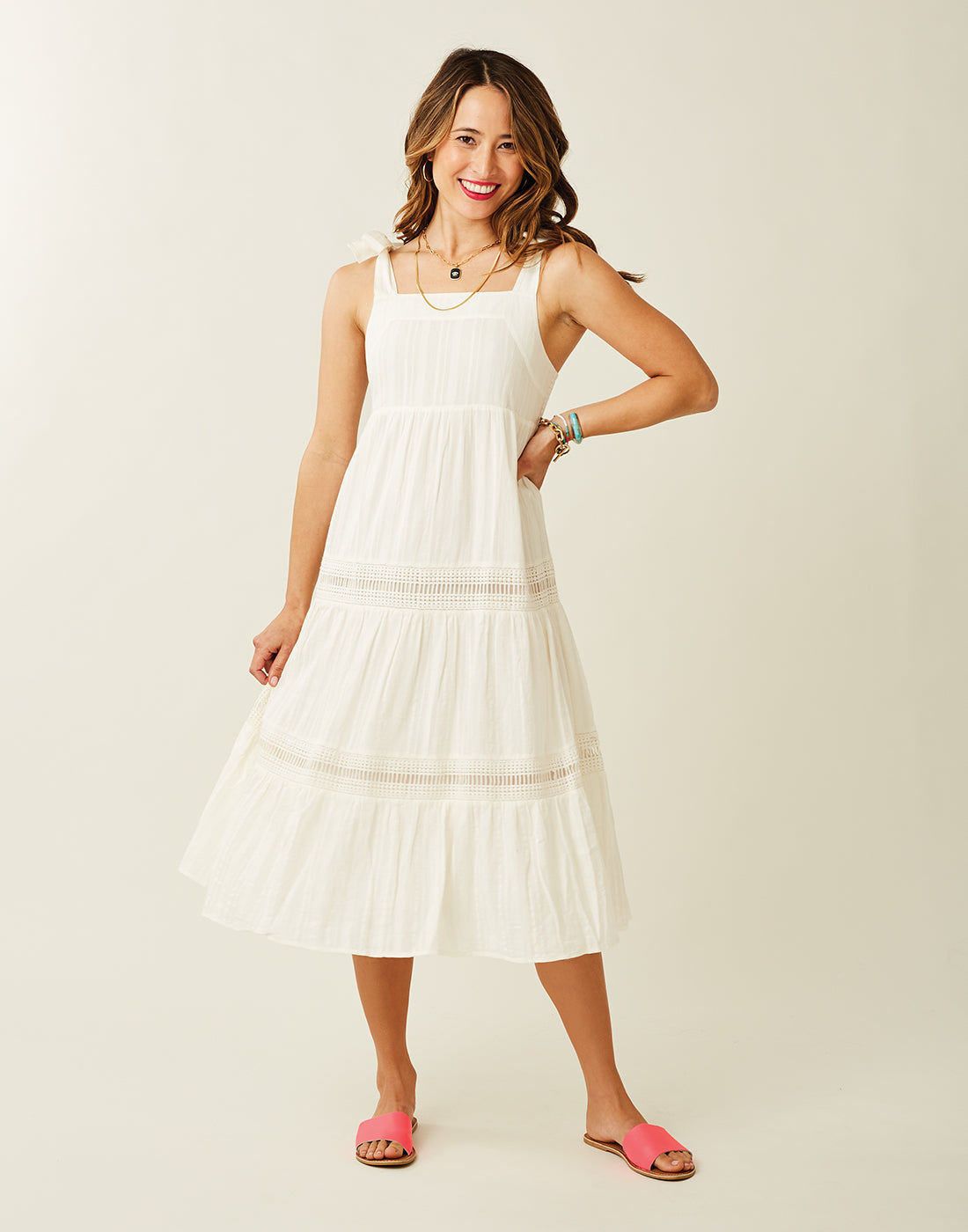 Kiera Dress: Cloud