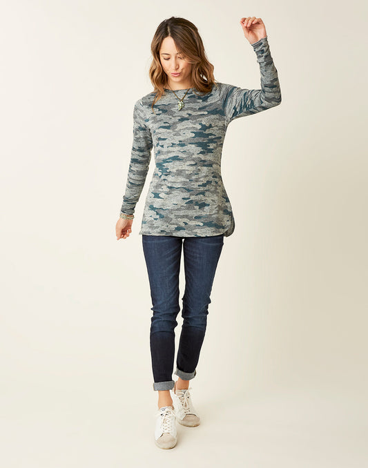 Chelsea Top: Camo - FINAL SALE