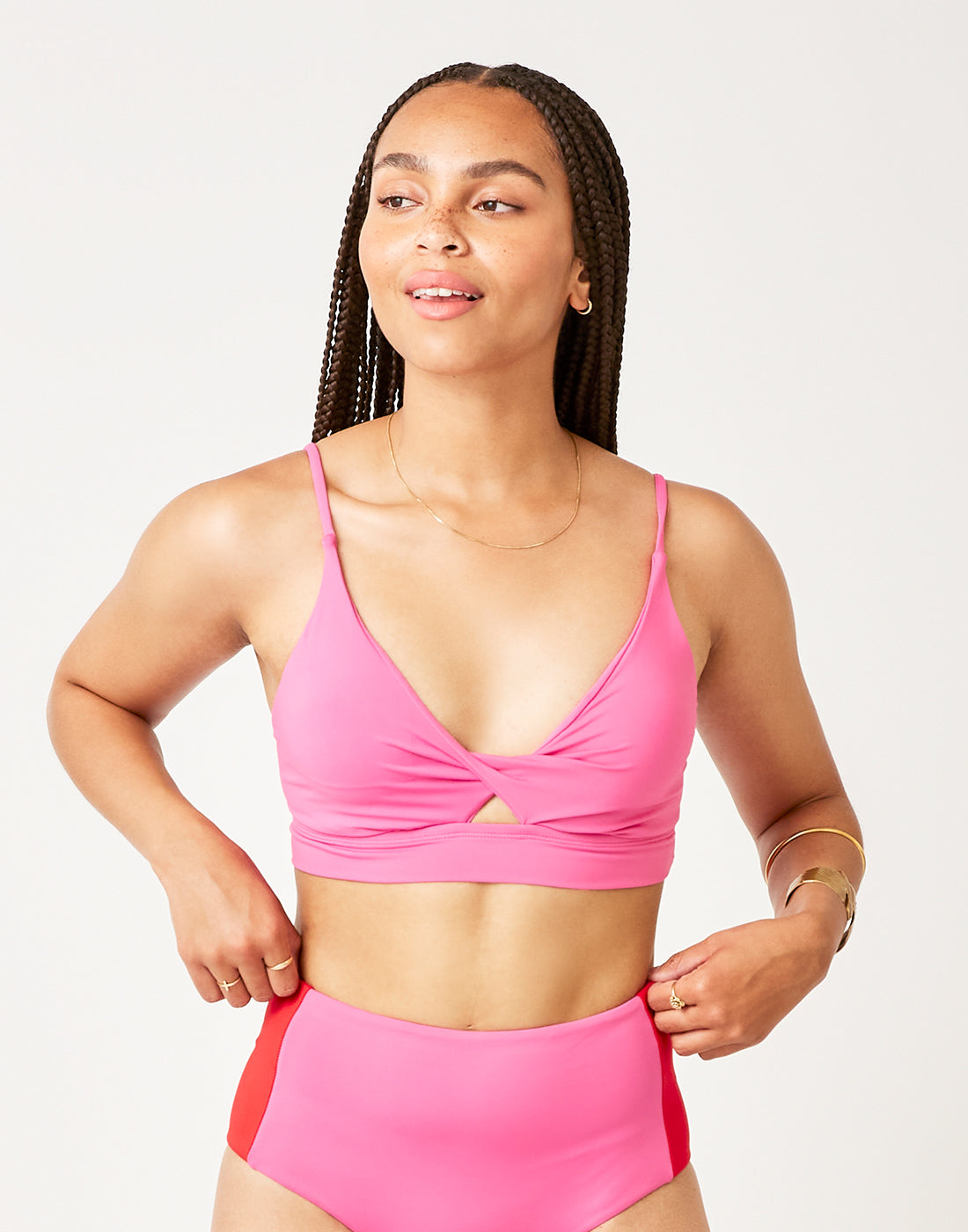 Elba Top: Fuchsia