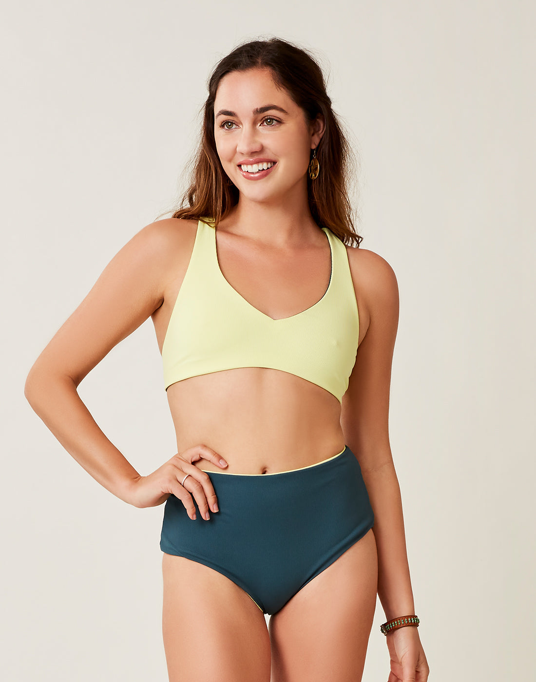 Erin Reversible Bottom: Eden/Citron