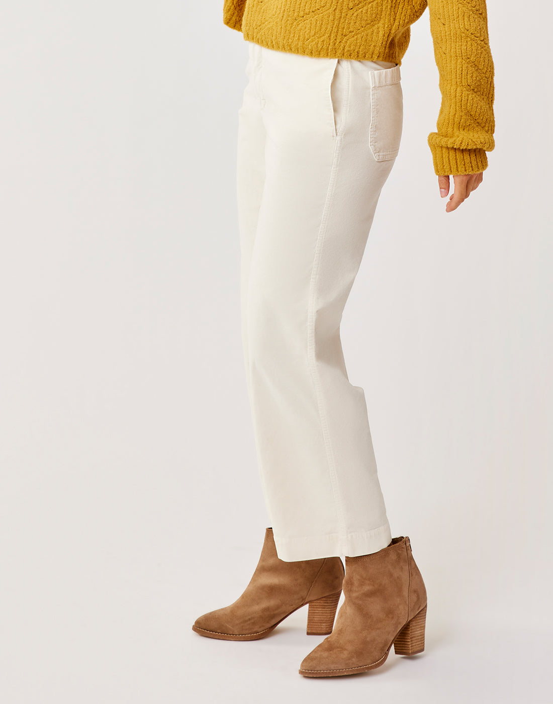 Rex Wide Leg: Birch