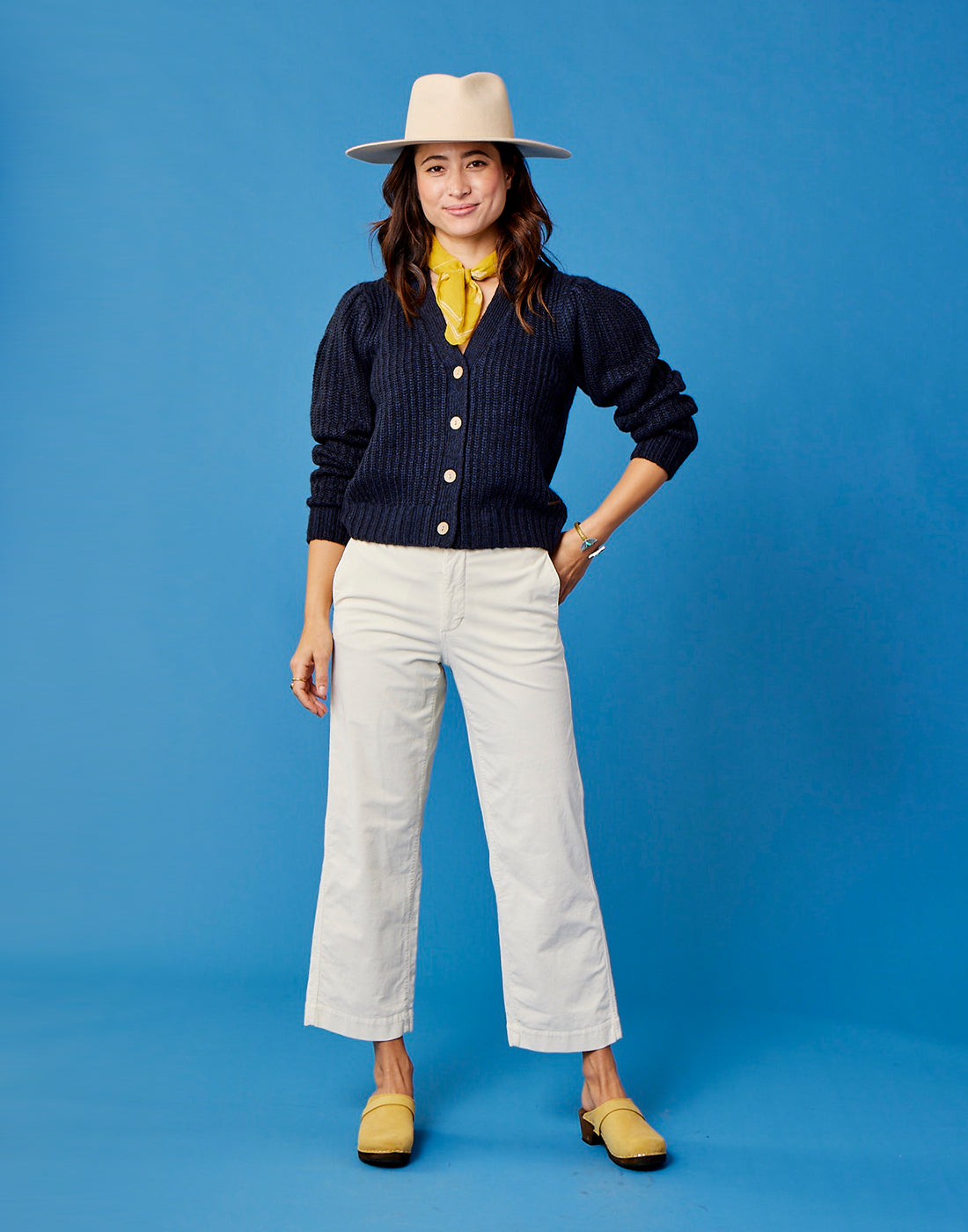 Rex Wide Leg: Birch