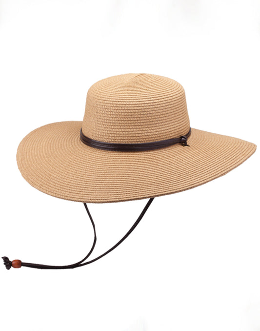 Coralia Hat: Tan
