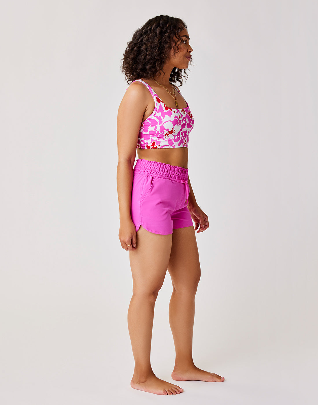 Bali Short: Fuchsia