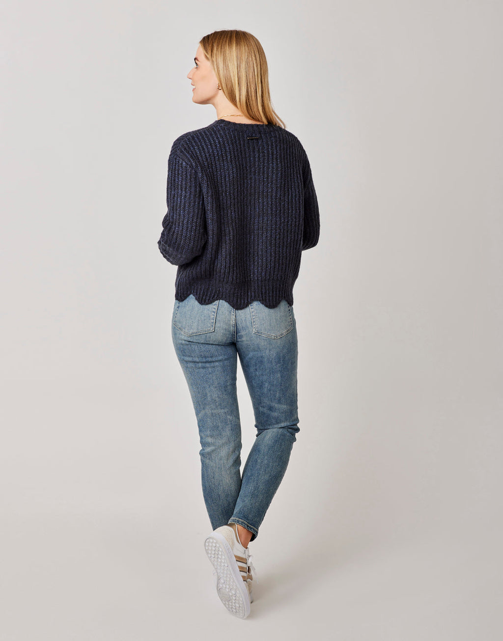 Groton Sweater: Navy Heather