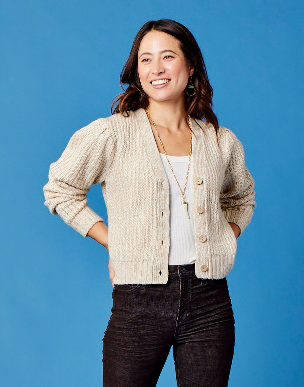 Tinsley Sweater: Cloud Heather