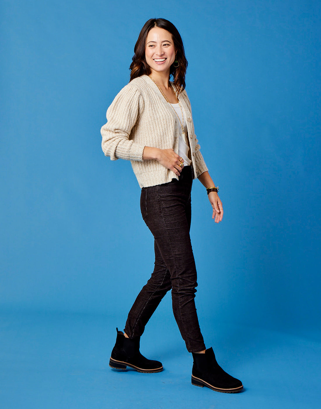 Tinsley Sweater: Cloud Heather